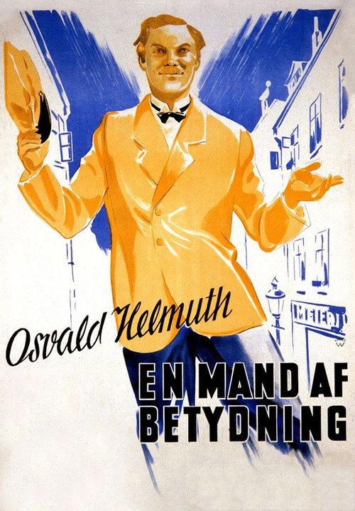 En mand af betydning 1941 official movie poster