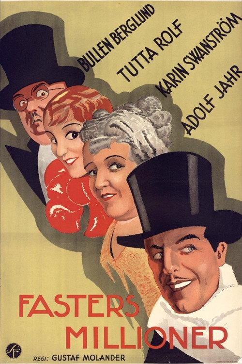Fasters millioner 1934 official movie poster