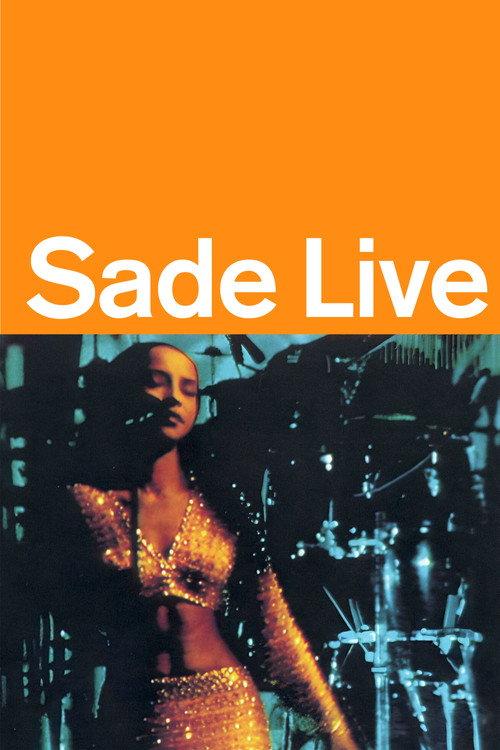Sade: Live 1994 official movie poster