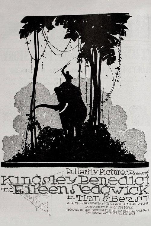 Man and Beast 1917 official movie poster