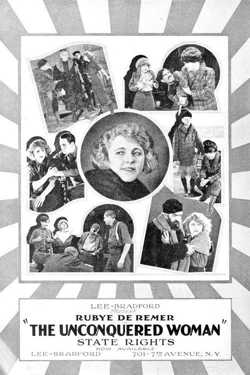 Unconquered Woman 1922 official movie poster