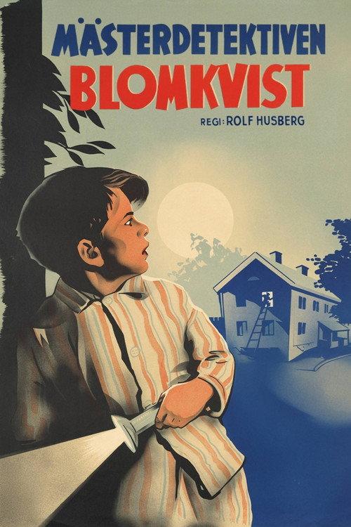 Master Detective Blomkvist 1947 official movie poster
