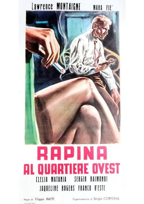 Rapina al Quartiere Ovest 1960 official movie poster