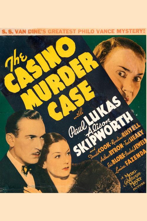The Casino Murder Case 1935 official movie poster