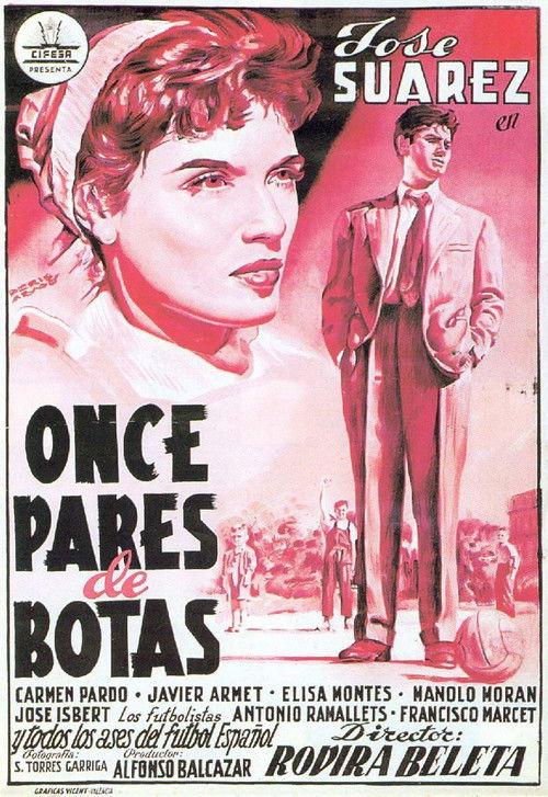 Eleven Pairs of Boots 1954 official movie poster