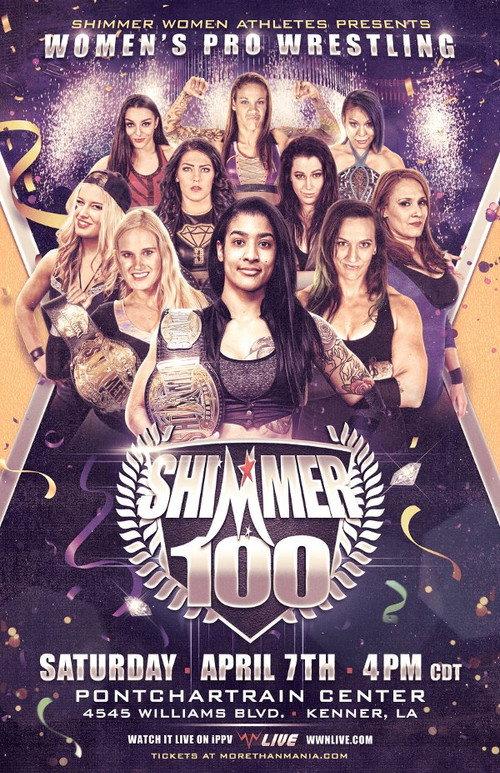 SHIMMER Women Athletes Volume 100 2018 official movie poster