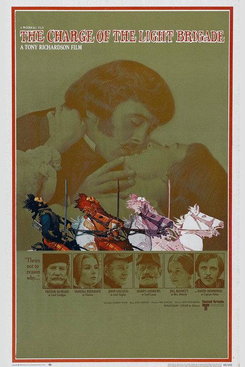 The Charge of the Light Brigade 1968 official movie poster