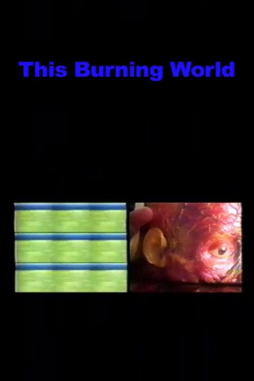 This Burning World 2002 official movie poster