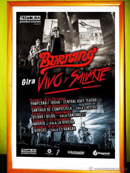 Burning - Vivo y Salvaje 2015 official movie poster