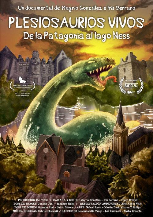 Plesiosaurios vivos 2025 official movie poster