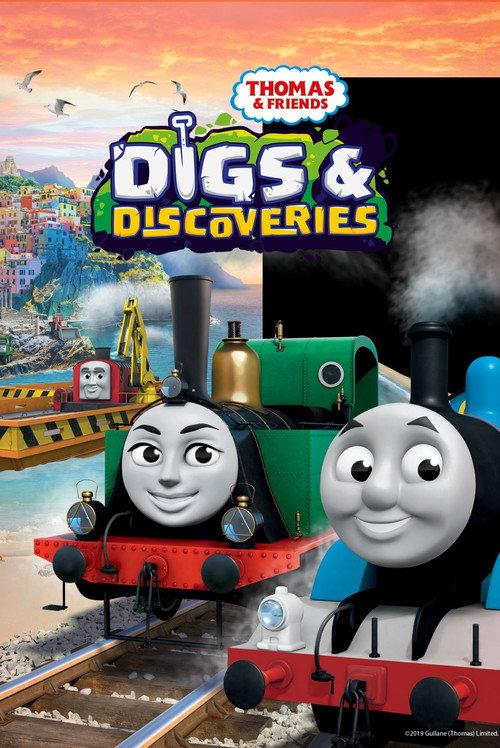 Thomas & Friends: Digs & Discoveries 2019 official movie poster