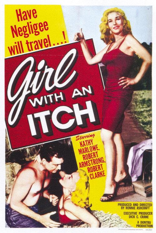 Girl with an Itch 1958 official movie poster