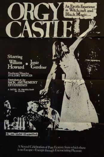 Terror at Orgy Castle 1972 official movie poster