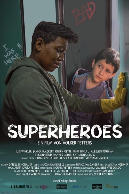 Superheroes 2017 official movie poster