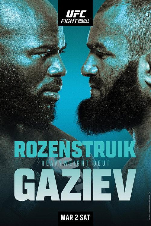 UFC Fight Night 238: Rozenstruik vs. Gaziev 2024 official movie poster