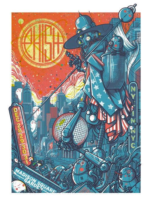 Phish 2016-12-31 Madison Square Garden, New York, NY 2016 official movie poster
