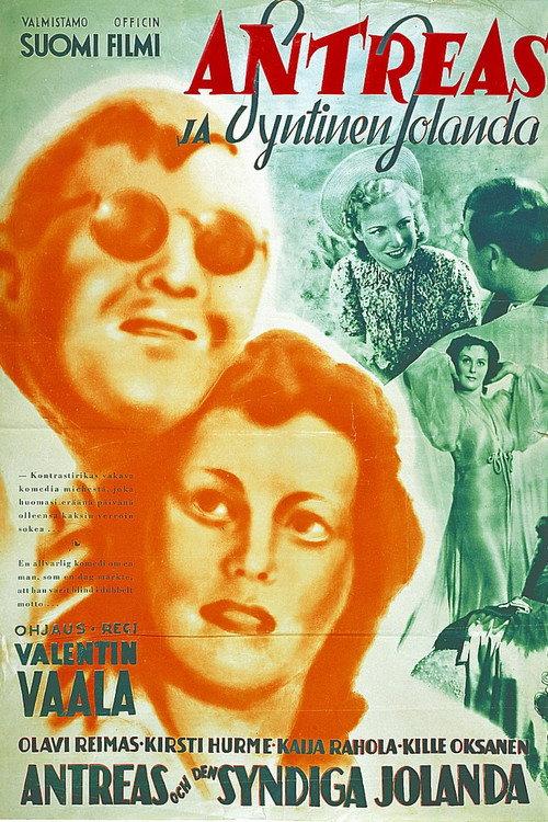 Antreas ja syntinen Jolanda 1941 official movie poster
