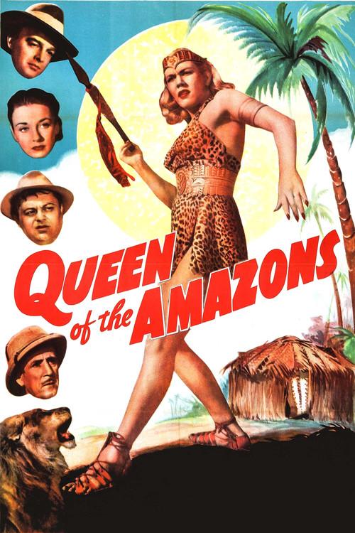 Queen of the Amazons 1947 official movie poster