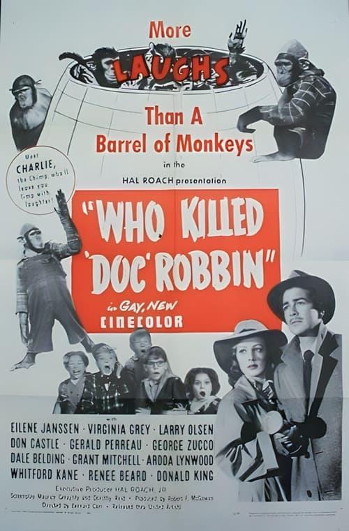 Who Killed Doc Robbin? 1948 official movie poster