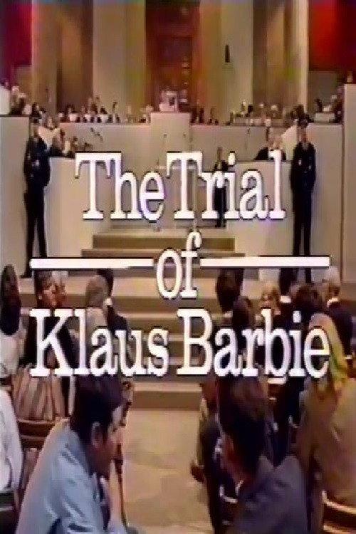 The Trial of Klaus Barbie 1987 official movie poster