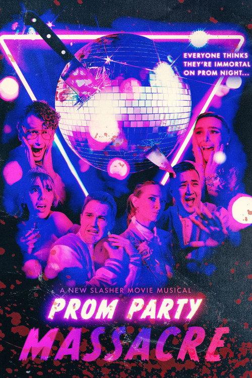 Prom Party Massacre 2025 official movie poster