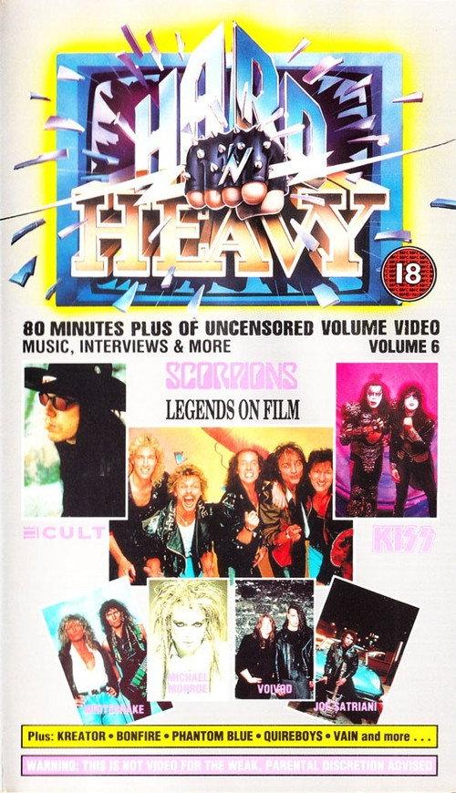 Hard 'N Heavy Volume 6 1989 official movie poster