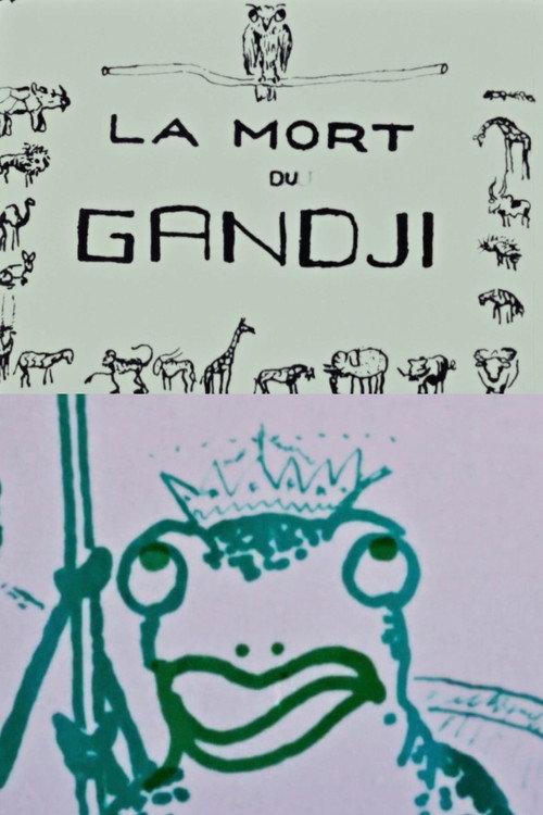 The Death of Gandji 1965 official movie poster