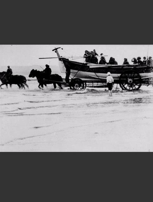 Launch of the Filey Lifeboat 1904 official movie poster