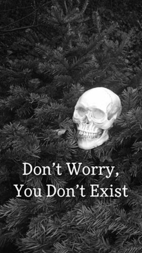 Don't Worry, You Don't Exist 2020 official movie poster