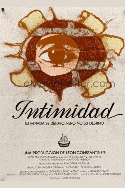 Intimidad 1989 official movie poster