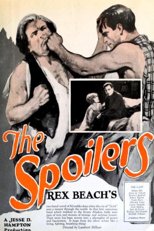The Spoilers 1923 official movie poster