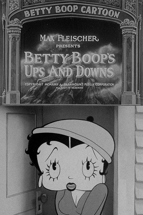 Betty Boop's Ups and Downs 1932 official movie poster