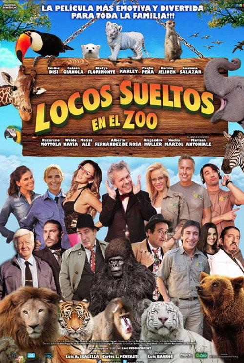 Locos sueltos en el zoo 2015 official movie poster