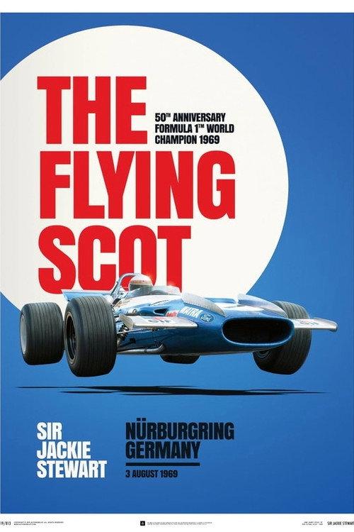 Jackie Stewart: The Flying Scot 2004 official movie poster