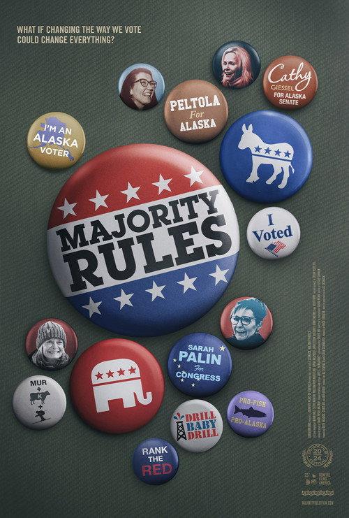 Majority Rules 2024 official movie poster