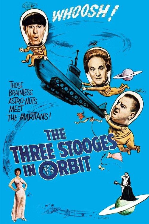 The Three Stooges in Orbit 1962 official movie poster