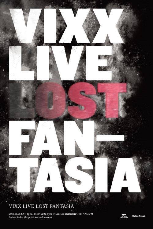 VIXX LIVE - LOST FANTASIA 2018 official movie poster