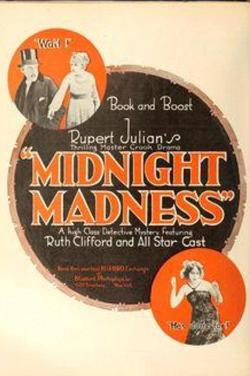 Midnight Madness 1918 official movie poster