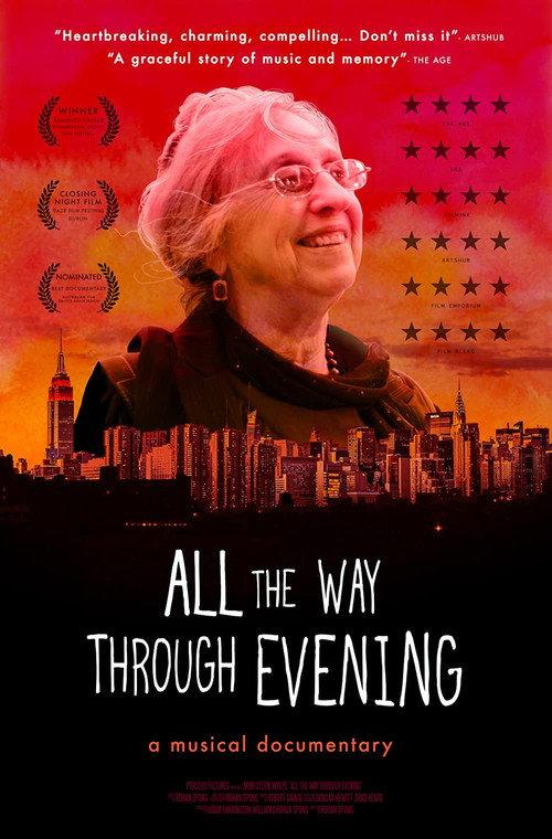 All the Way Through Evening 2012 official movie poster