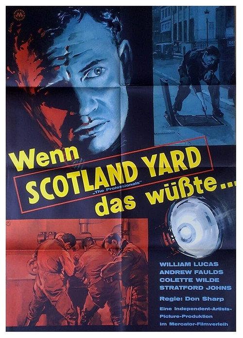 The Professionals 1960 official movie poster