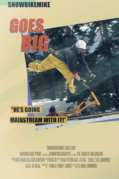 SnowBikeMike Goes Big 2010 official movie poster