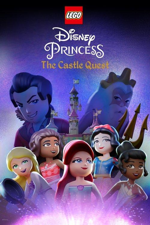 Lego Disney Princess: The Castle Quest 2023 official movie poster