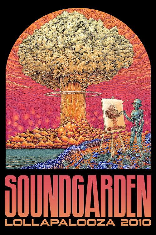 Soundgarden - Live At Lollapalooza 2010 official movie poster