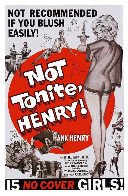 Not Tonite, Henry! 1960 official movie poster