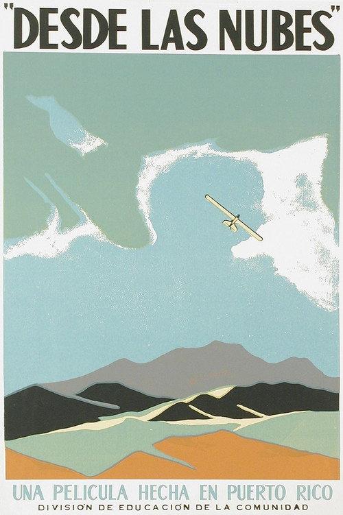 Desde las nubes 1949 official movie poster