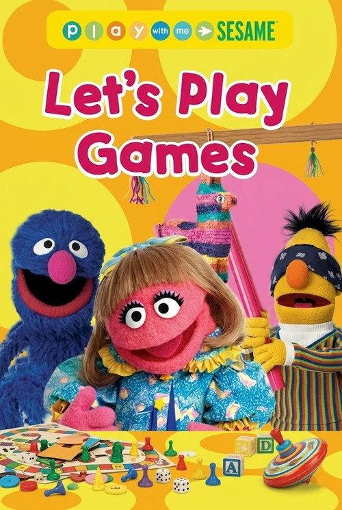 Sesame Street: Play with Me Sesame: Let's Play Games 2008 official movie poster