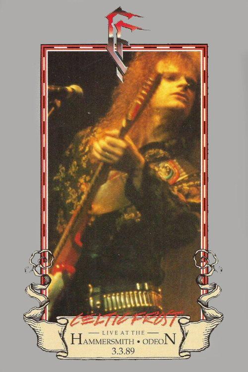 Celtic Frost: Live at the Hammersmith Odeon 3.3.89 1990 official movie poster