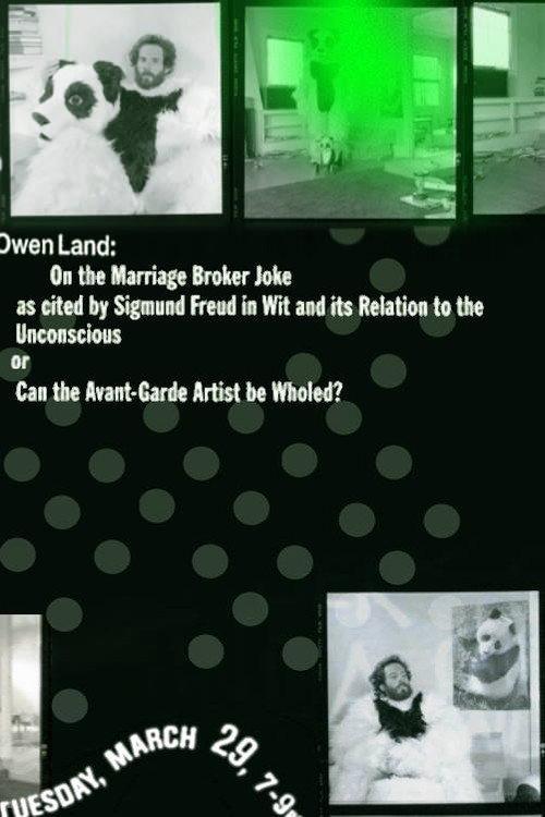 On the Marriage Broker Joke as Cited by Sigmund Freud in Wit and Its Relation to the Unconscious, or Can the Avant-Garde Artist Be Wholed? 1977 official movie poster