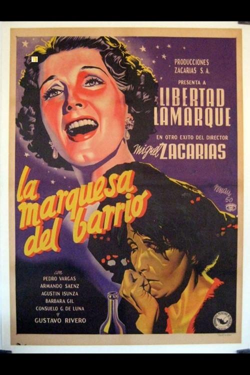 La marquesa del barrio 1951 official movie poster
