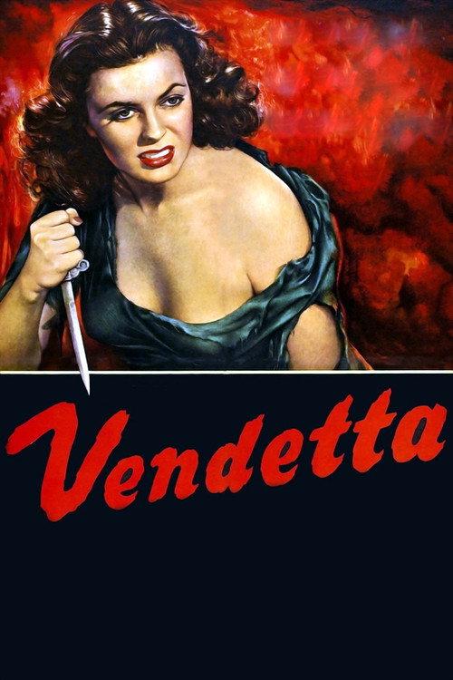 Vendetta 1950 official movie poster